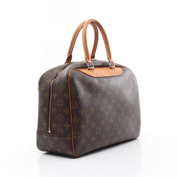 LOUIS VUITTON Brown Monogram Leather Deauville Bag - Picture 3 of 11